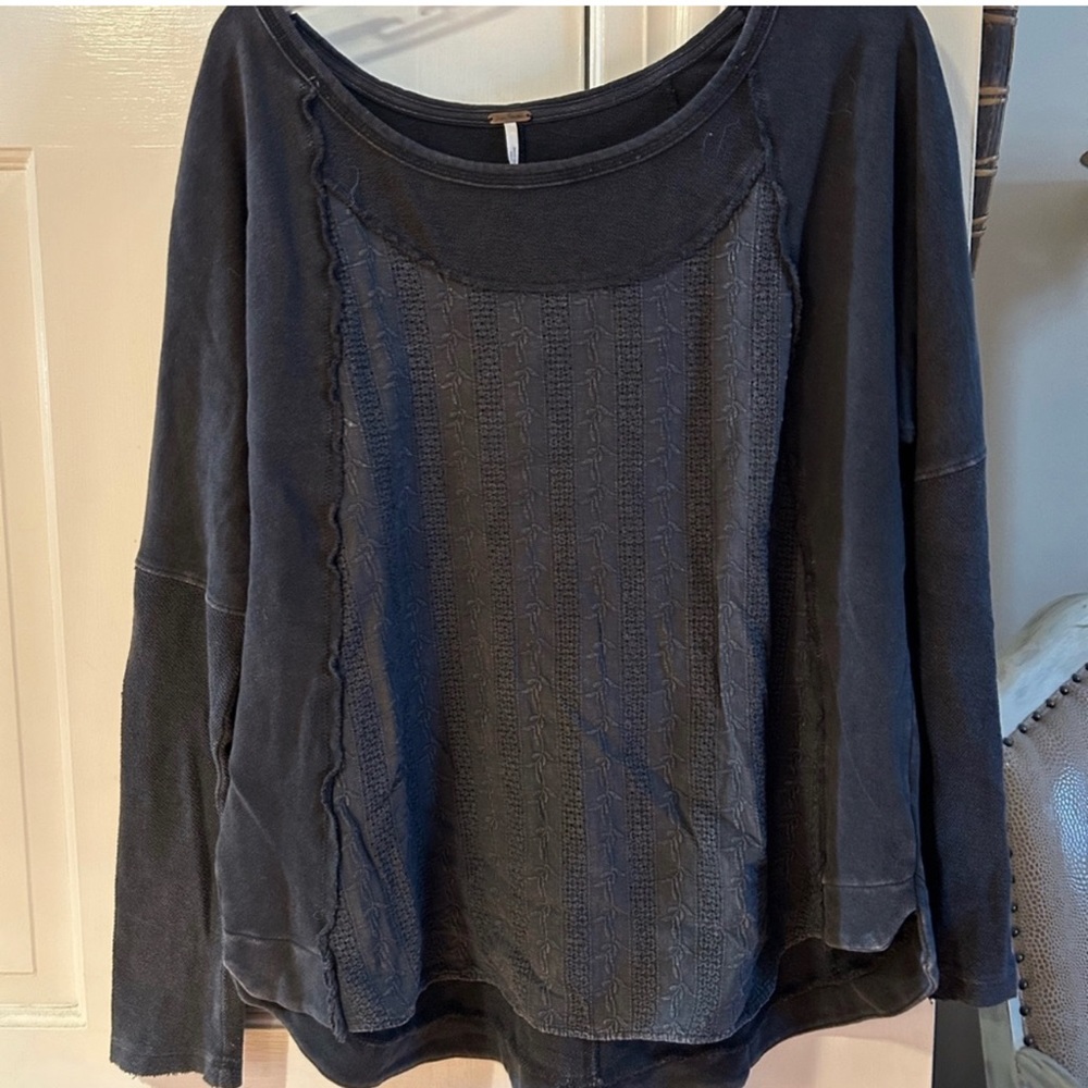 Free People sweatshirt. Size S. Will fit XL runs big